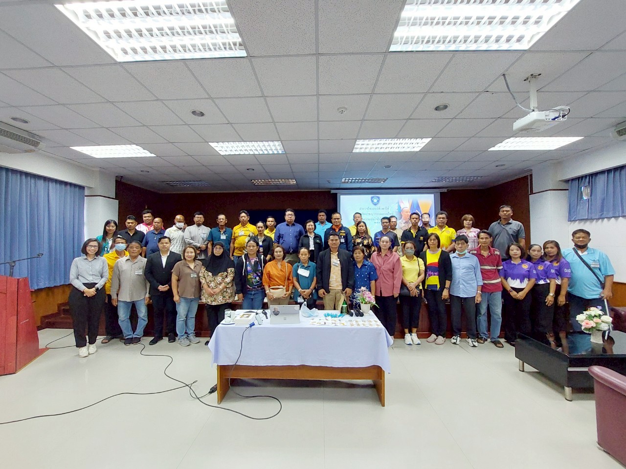 TINT visits covid hospital center